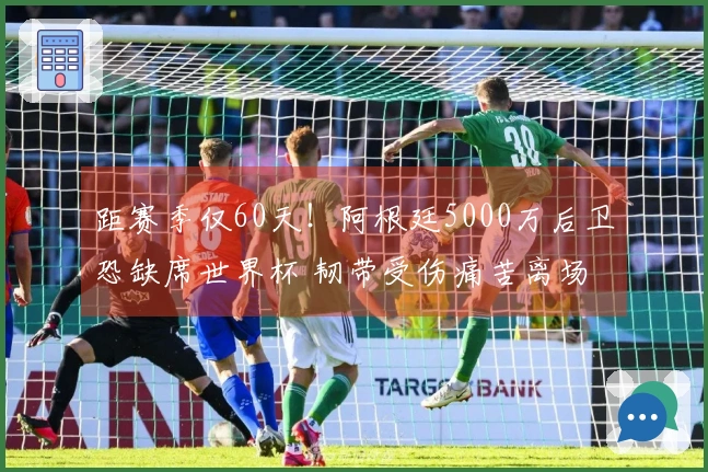 距赛季仅60天！阿根廷5000万后卫恐缺席世界杯 韧带受伤痛苦离场